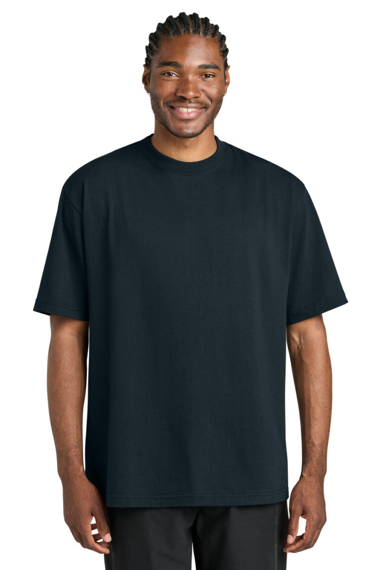 District DT7075 Gritty Tee blank for contract screen printing and embroidery