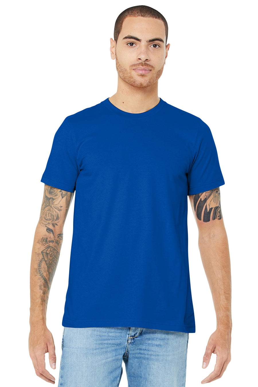 Bella+Canvas 3001 blank for contract screen printing