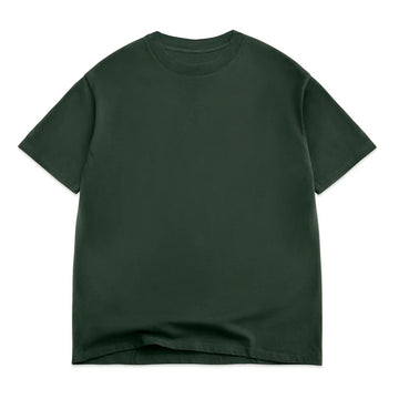 Cotton Collective Box Tee Forest Green