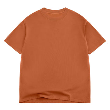 Cotton Collective Box Tee Pigment Rust
