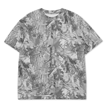 Cotton Collective Box Tee Vintage Grey Wood Camo