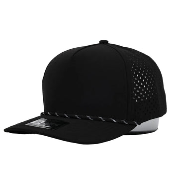 1010 Rope Hat Black / Black Rope