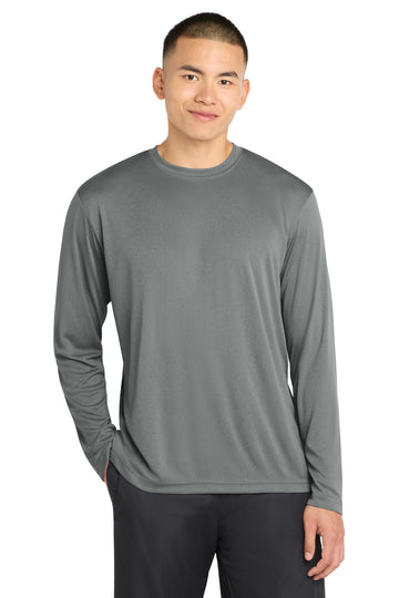 Sport-Tek ST350LS Iron Grey Heather