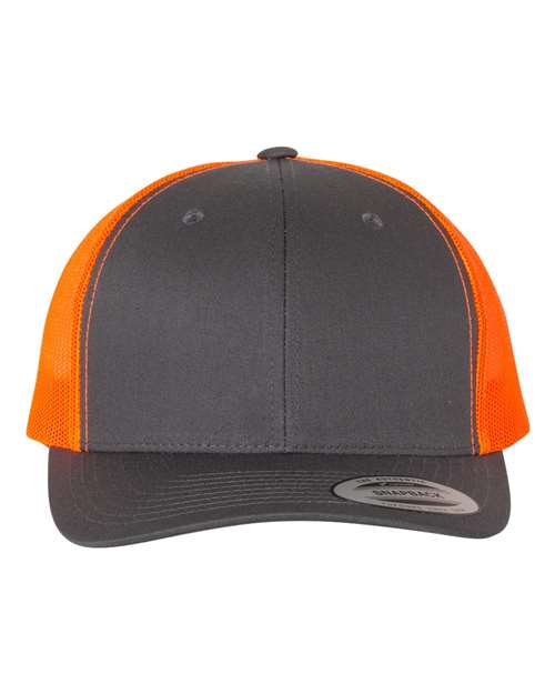 YP Classics 6606 Charcoal/Neon Orange