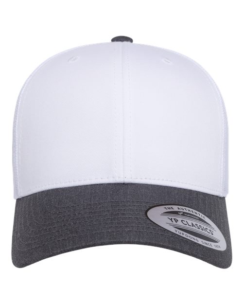 YP Classics 6606 Dark Heather/White/White